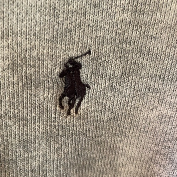 Ralph Lauren Polo Quarter-Zip Gray Size XL - Picture 4 of 4